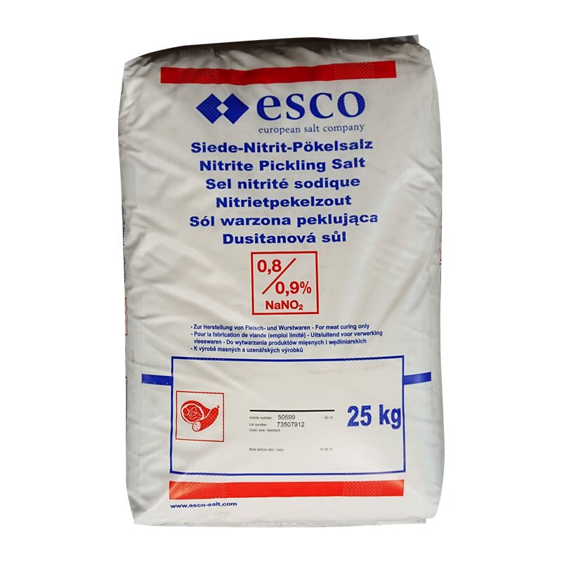 Sůl dusitanová bez jodu 25kg 53275 – balení