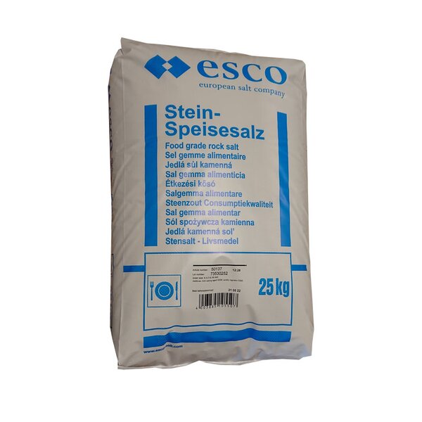 Sůl jedlá kamenná 25kg 50140 – balení