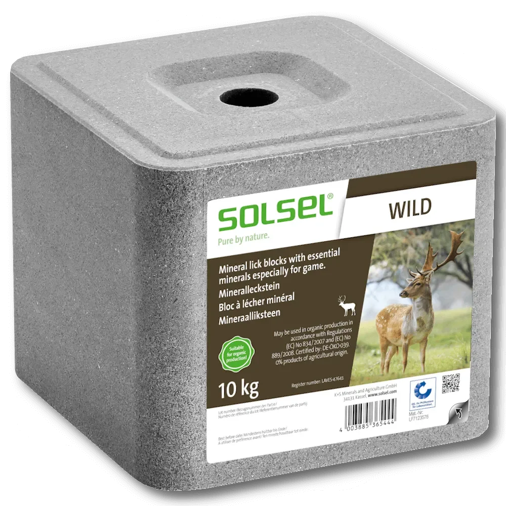 Liz minerální Wild 10kg pro lesní zvěř – balení